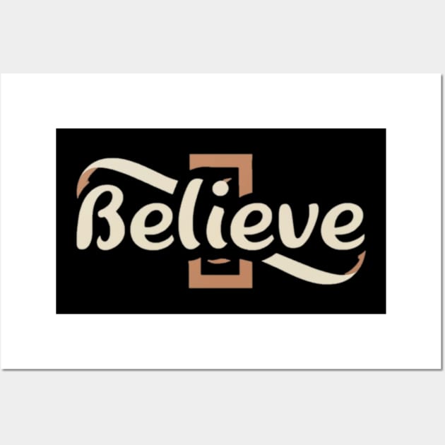 believe Wall Art by AOAOCreation